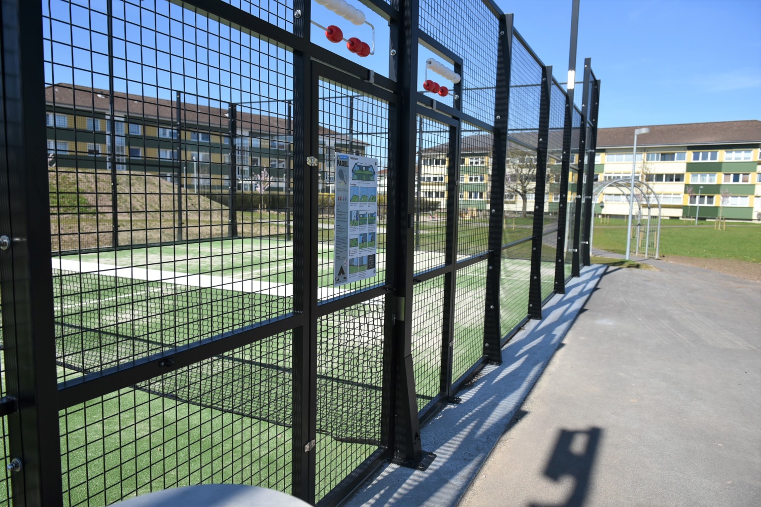 Padelbanen i Jennumparken, Randers